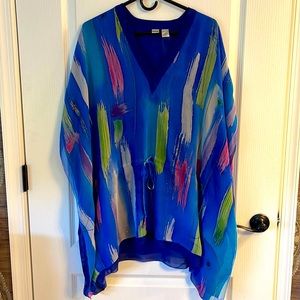 Chicos silk lined blouse